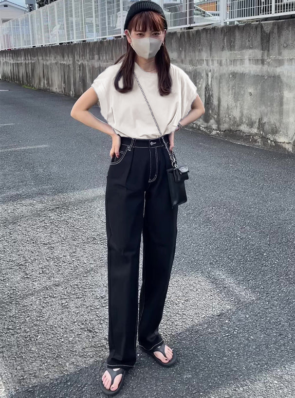 🇯🇵 GRL/法式袖Tee