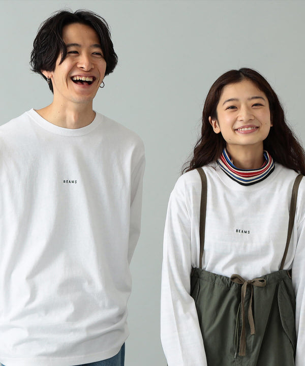🇯🇵BEAMS《mini logo crew neck T-shirt》