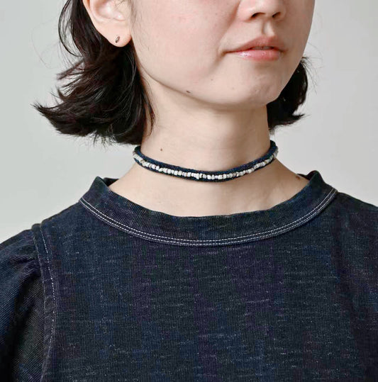 . 🇯🇵Indigo Demin Long Dress 《6分袖》