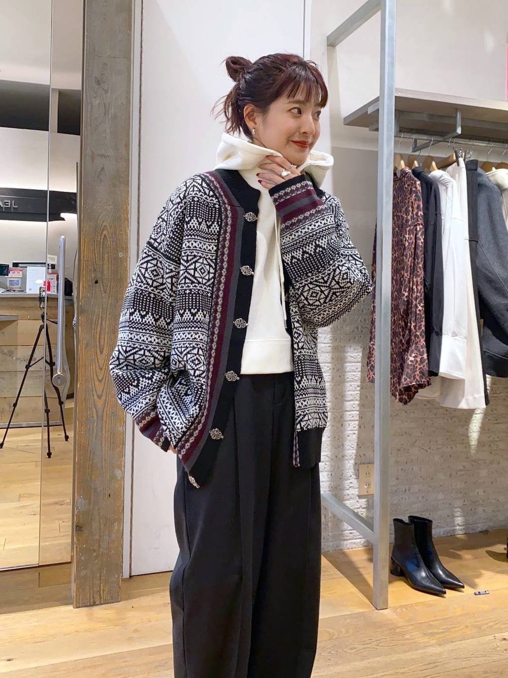🇯🇵JS ❤︎ 金屬鉤開襟衫