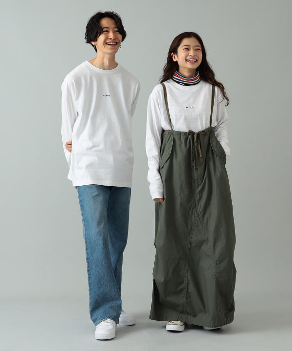 🇯🇵BEAMS《mini logo crew neck T-shirt》