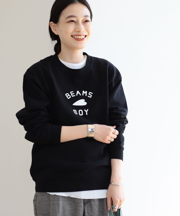 BE🅰️MS BOY / HEART LOGO SWEATER
