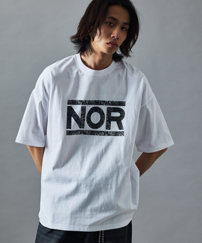 . 🇯🇵 NOR x FREAK'S STORE 裂紋印花 Tee