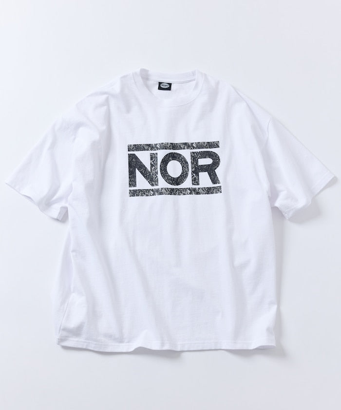 . 🇯🇵 NOR x FREAK'S STORE 裂紋印花 Tee