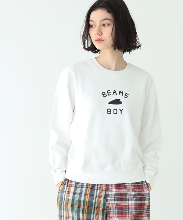 BE🅰️MS BOY / HEART LOGO SWEATER
