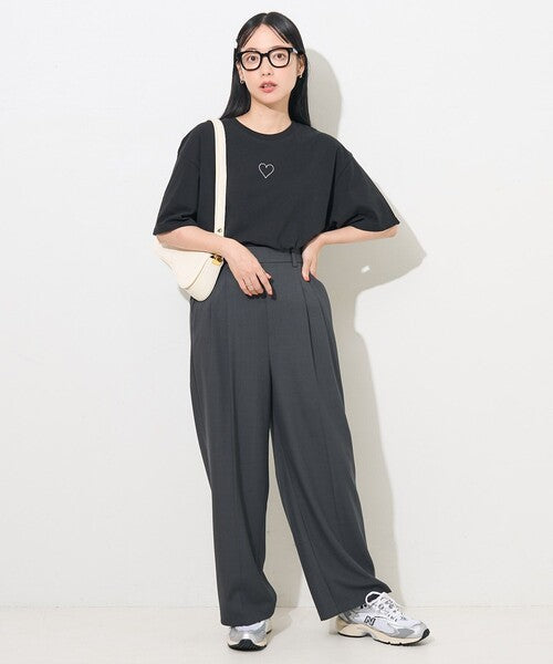 🇯🇵 FREAK'S STORE ❤︎ 心型前後刺繍Tシャツ