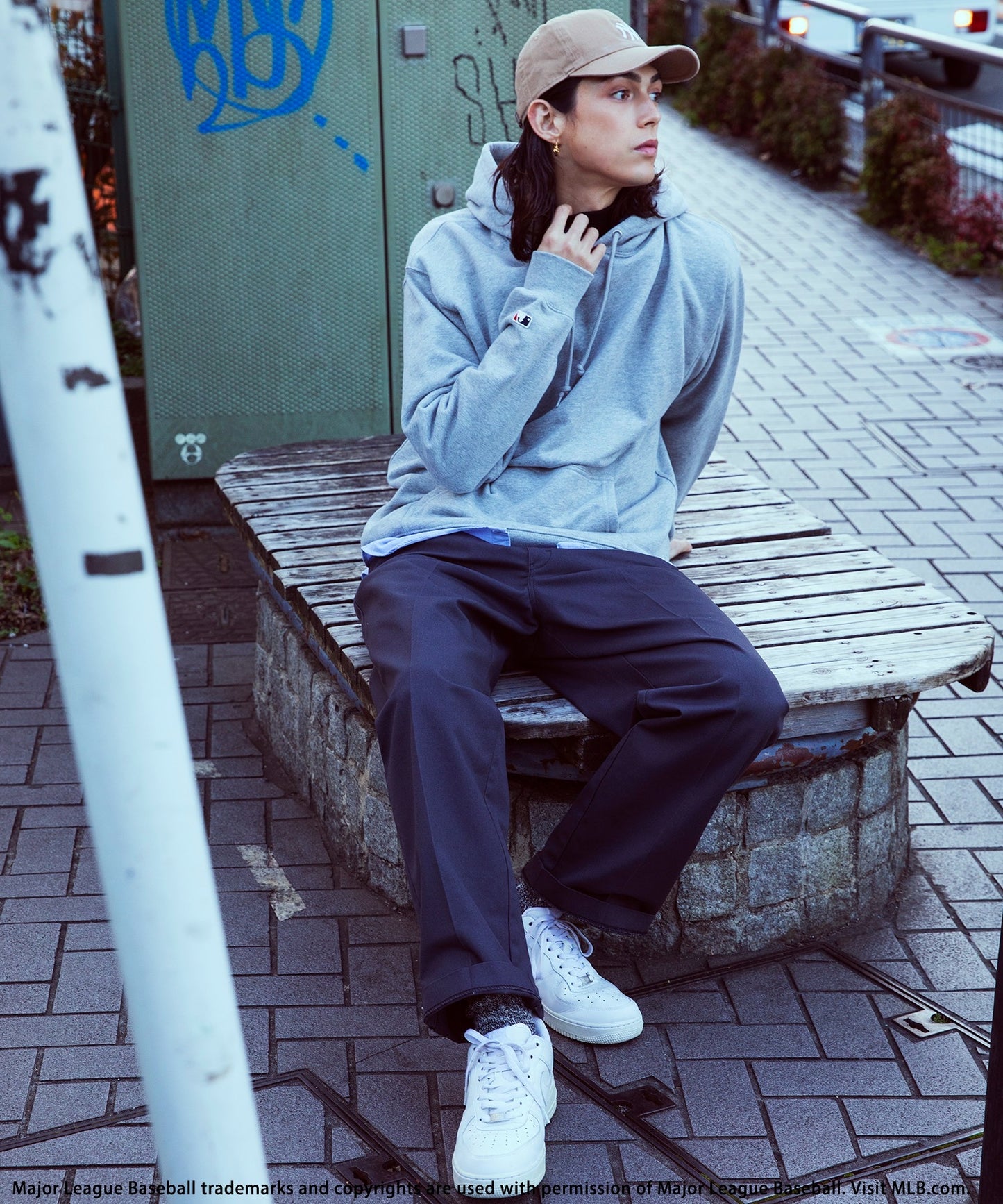 🇯🇵MLB《Big logo sweatshirt hoodie 》