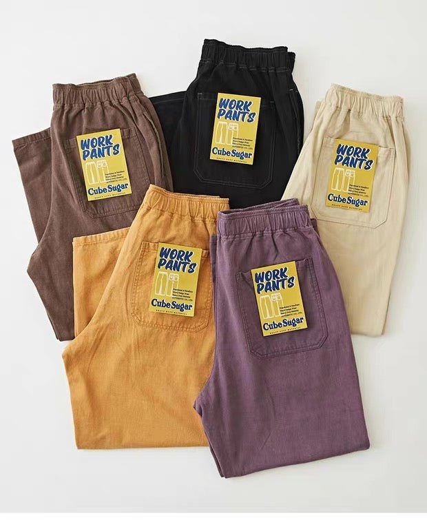 . ‼️New🇯🇵CUBE SUGAR《斜紋布褲》