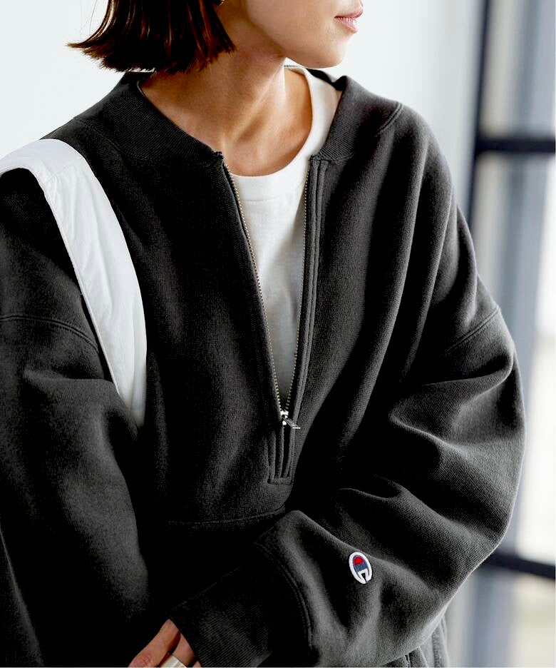 . 🇯🇵 Champion ✿ Half ZIP Sweat