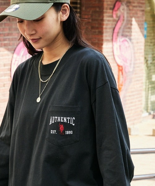 🇯🇵 US POLO ASSN. 《Pocket Swt》
