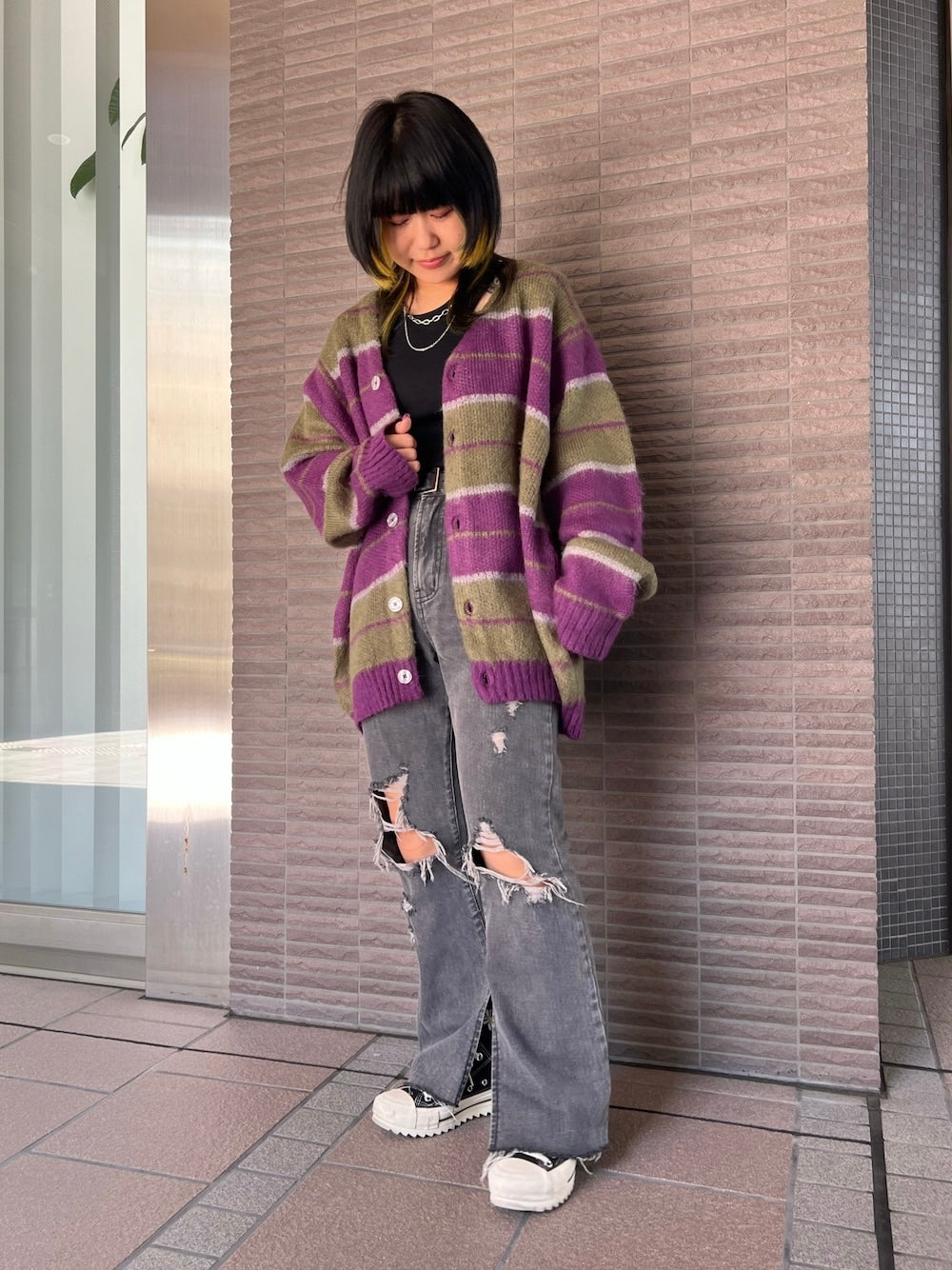 🇯🇵 日單 《針織橫紋外套》