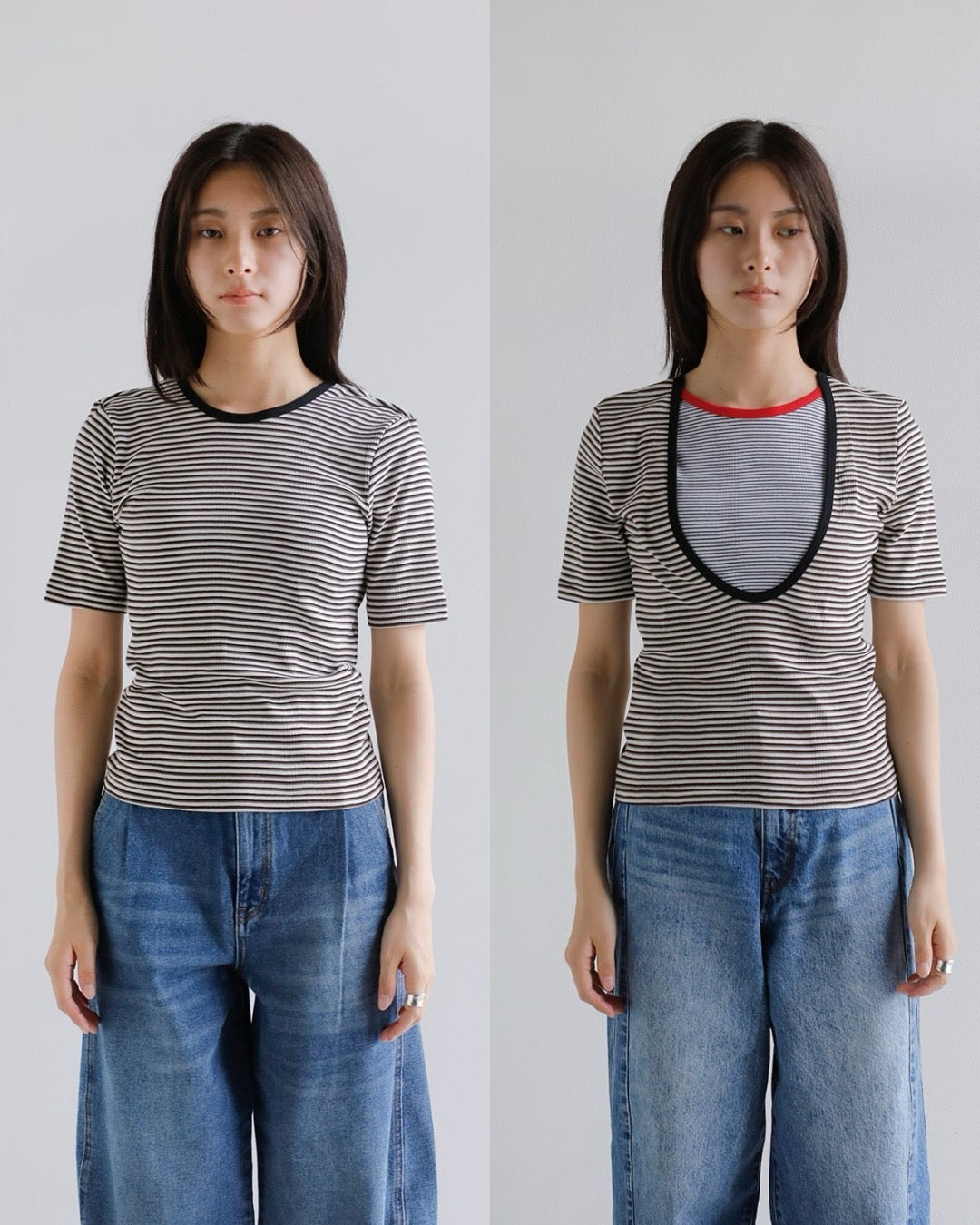 🇯🇵Cotton 2-Way Short Sleeve T-Shirt