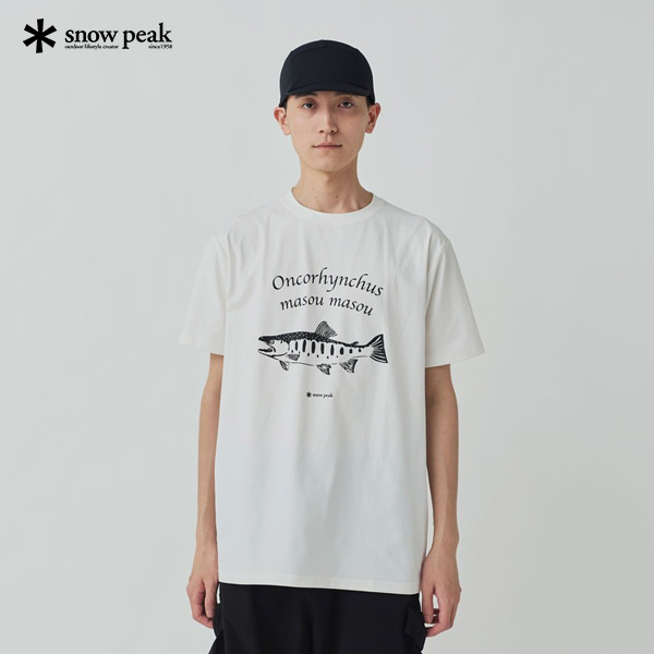 .別注 🇯🇵 Toned Trout Yamame T-Shirt x snow peak ❄️