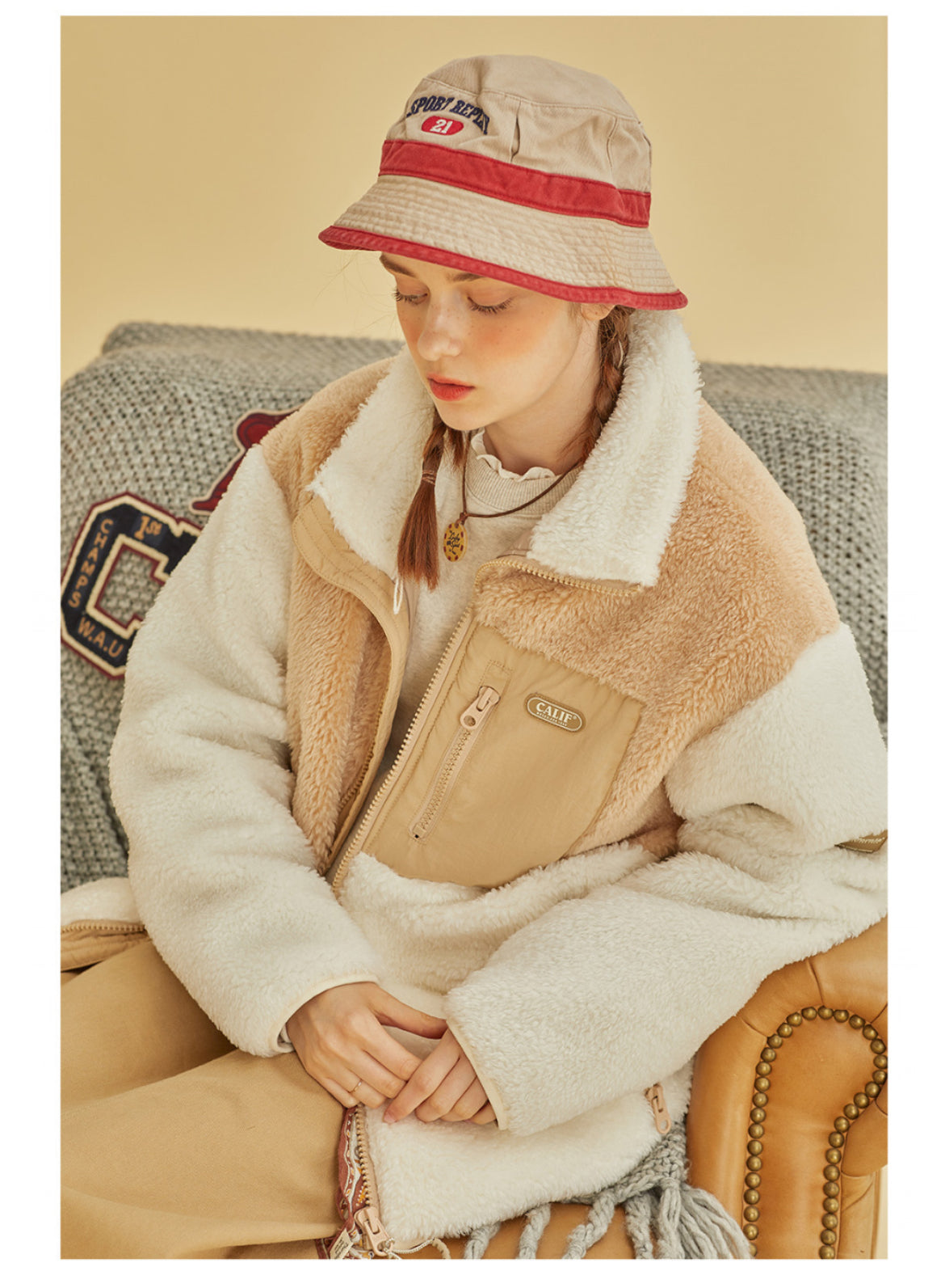 🇰🇷 WHO.A.U《Uni Dumble Zip Up》