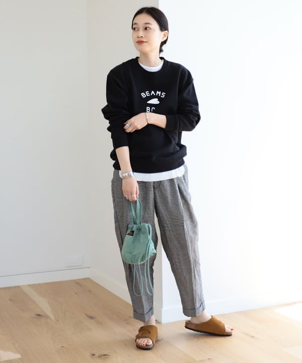 BE🅰️MS BOY / HEART LOGO SWEATER