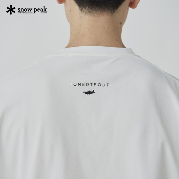 .別注 🇯🇵 Toned Trout Yamame T-Shirt x snow peak ❄️