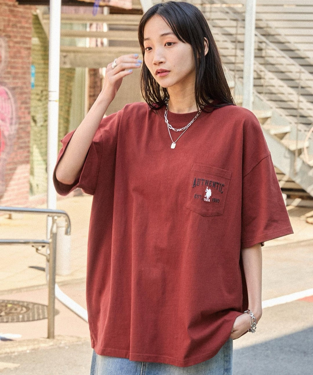 .8️⃣色入🇯🇵 US POLO ASSN. 《刺繍 Pocket t-shirt》