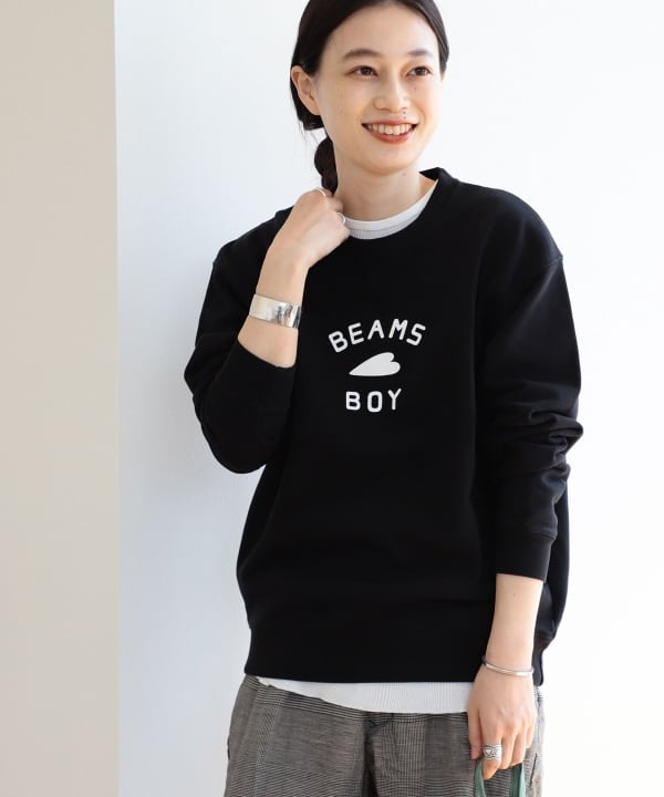 BE🅰️MS BOY / HEART LOGO SWEATER