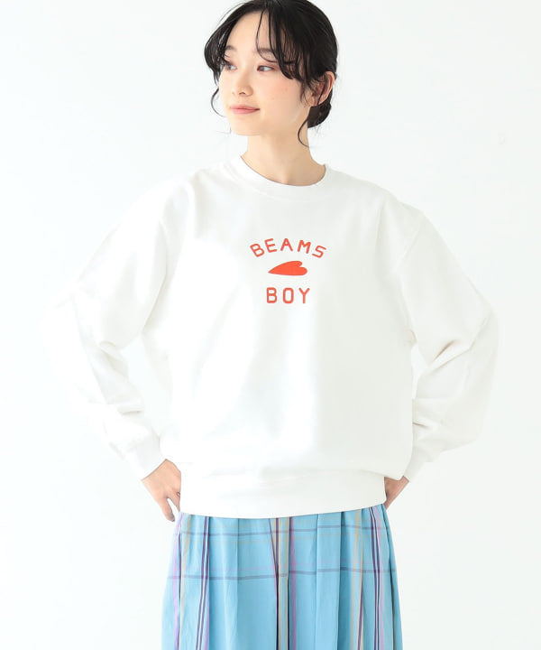 BE🅰️MS BOY / HEART LOGO SWEATER