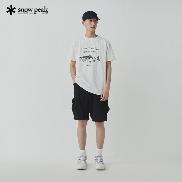 .別注 🇯🇵 Toned Trout Yamame T-Shirt x snow peak ❄️
