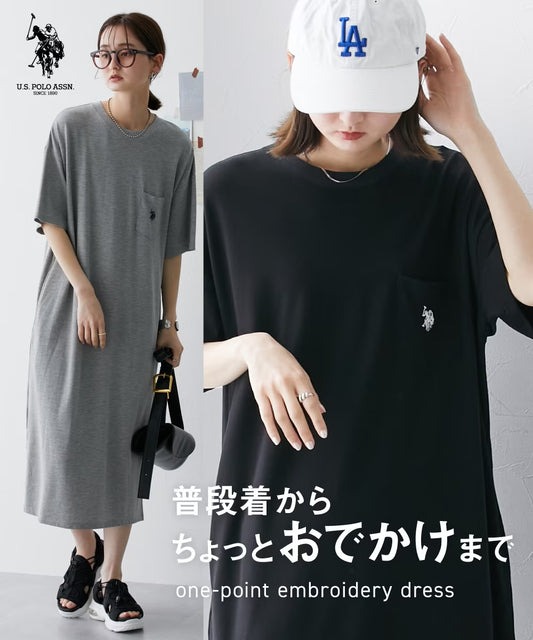 .🇯🇵【U.S. POLO ASSN.】刺繍One Piece