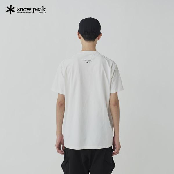 .別注 🇯🇵 Toned Trout Yamame T-Shirt x snow peak ❄️