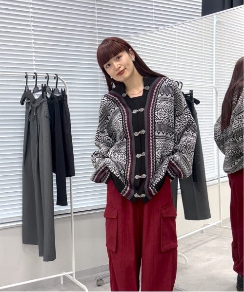 🇯🇵JS ❤︎ 金屬鉤開襟衫
