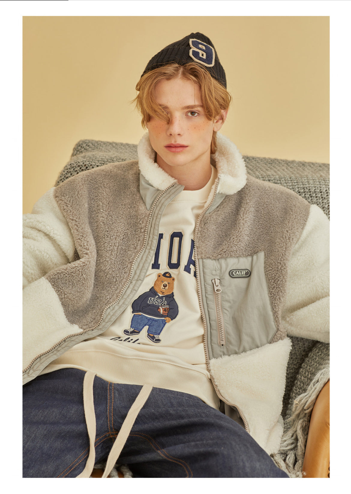 🇰🇷 WHO.A.U《Uni Dumble Zip Up》