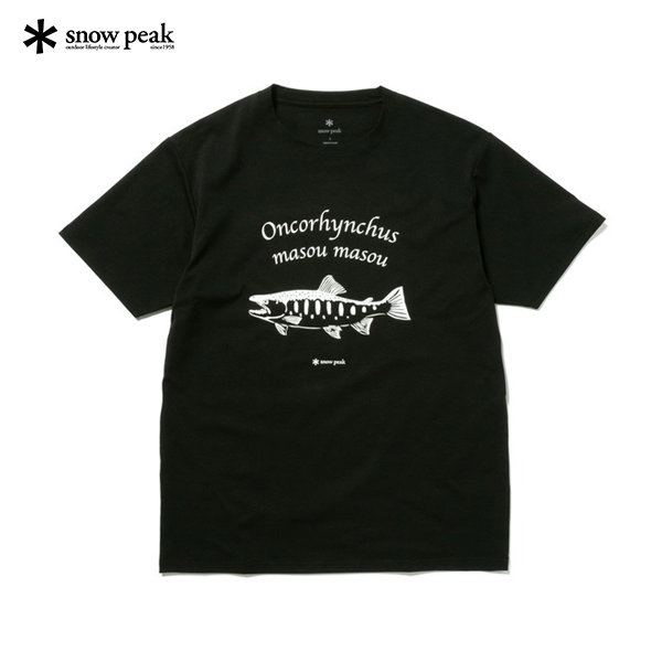 .別注 🇯🇵 Toned Trout Yamame T-Shirt x snow peak ❄️