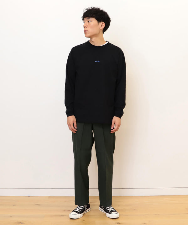🇯🇵BEAMS《mini logo crew neck T-shirt》