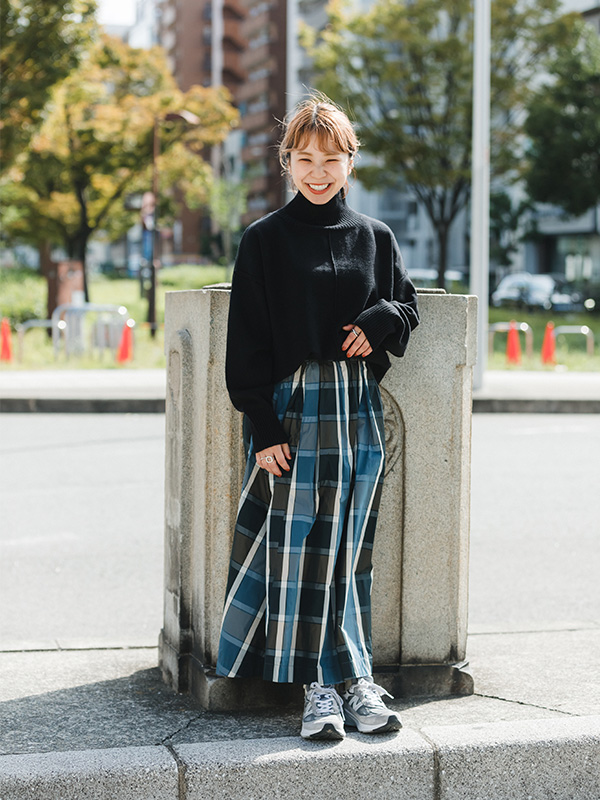 🇯🇵 URBAN RESEARCH《大格紋半身裙》