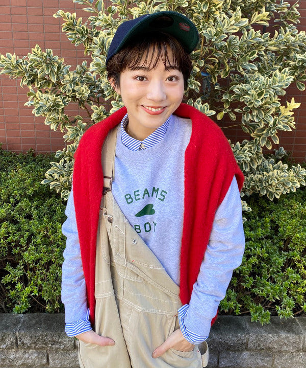 BE🅰️MS BOY / HEART LOGO SWEATER