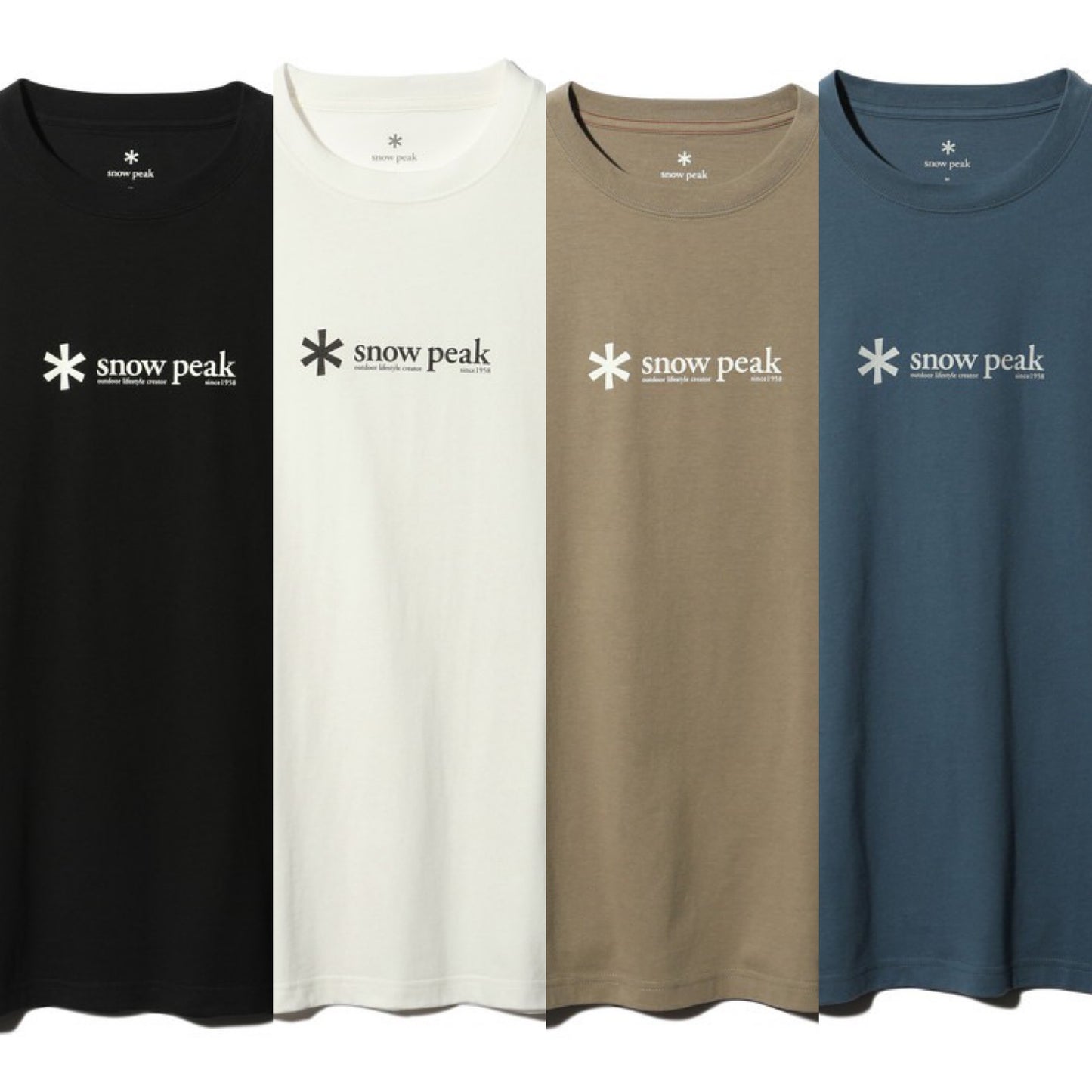 . 🇯🇵snow peak ❄️ Soft Cotton Classic Logo Short Sleeve Tee