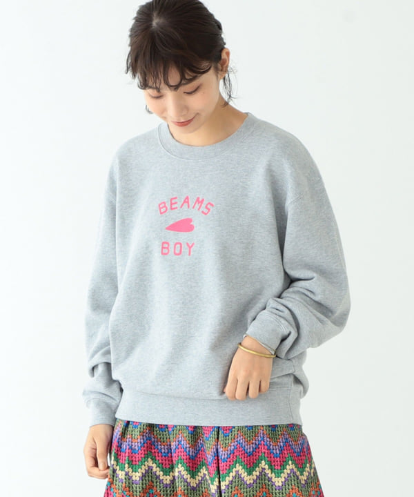 BE🅰️MS BOY / HEART LOGO SWEATER