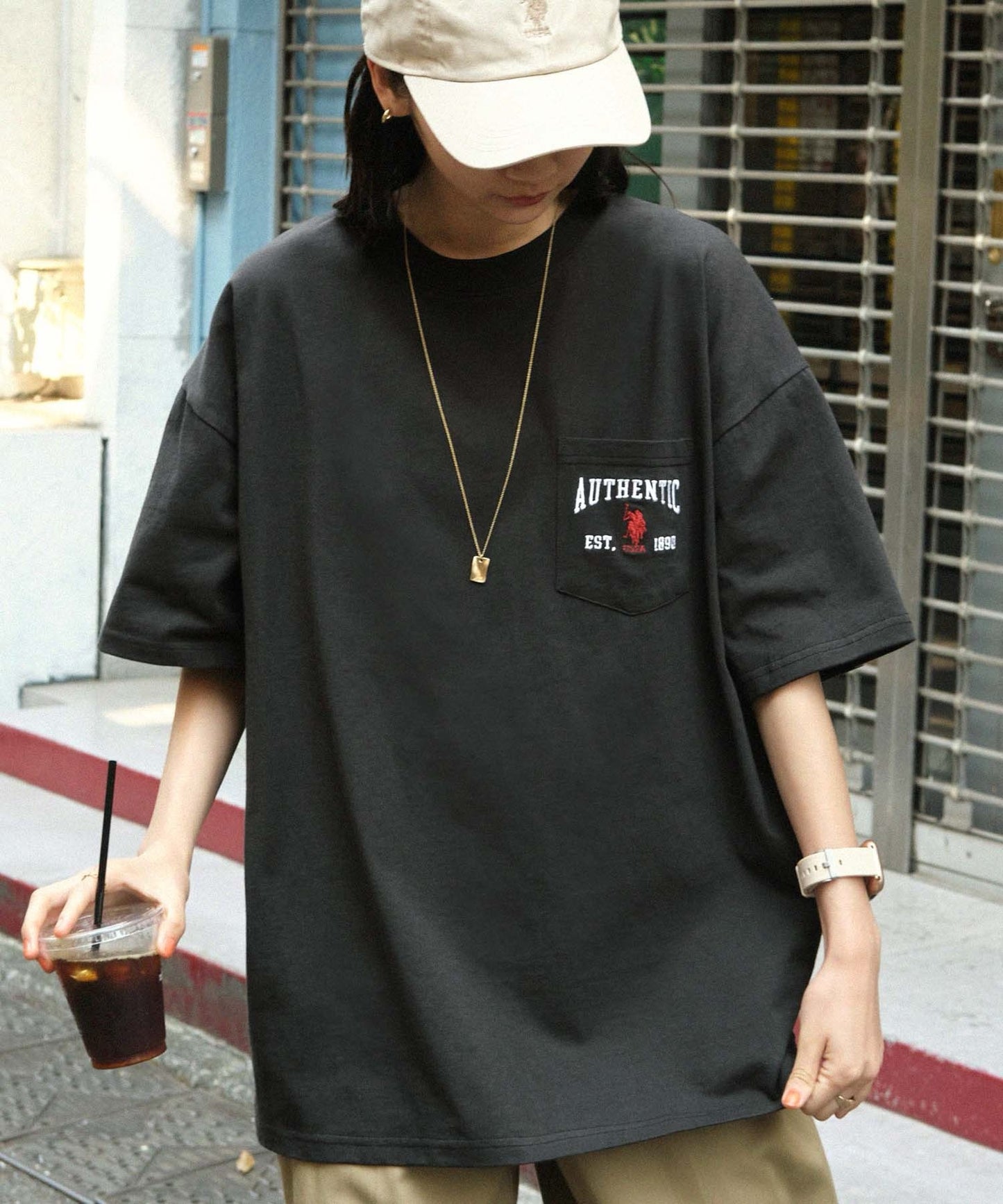 .8️⃣色入🇯🇵 US POLO ASSN. 《刺繍 Pocket t-shirt》