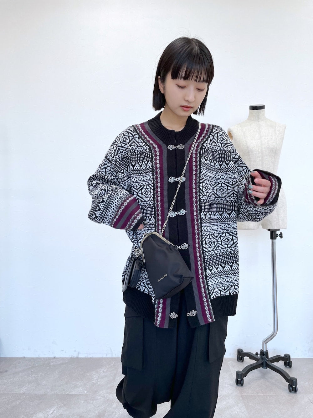 🇯🇵JS ❤︎ 金屬鉤開襟衫