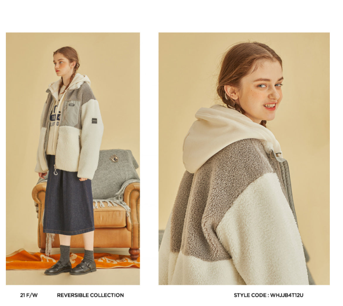 🇰🇷 WHO.A.U《Uni Dumble Zip Up》