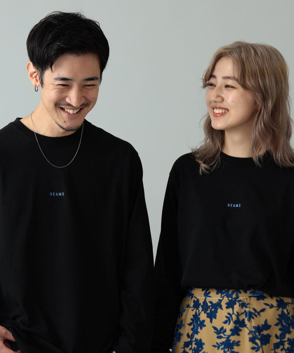 🇯🇵BEAMS《mini logo crew neck T-shirt》