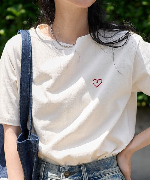 🇯🇵FREAK'S STORE/刺繍 mini💗Tee