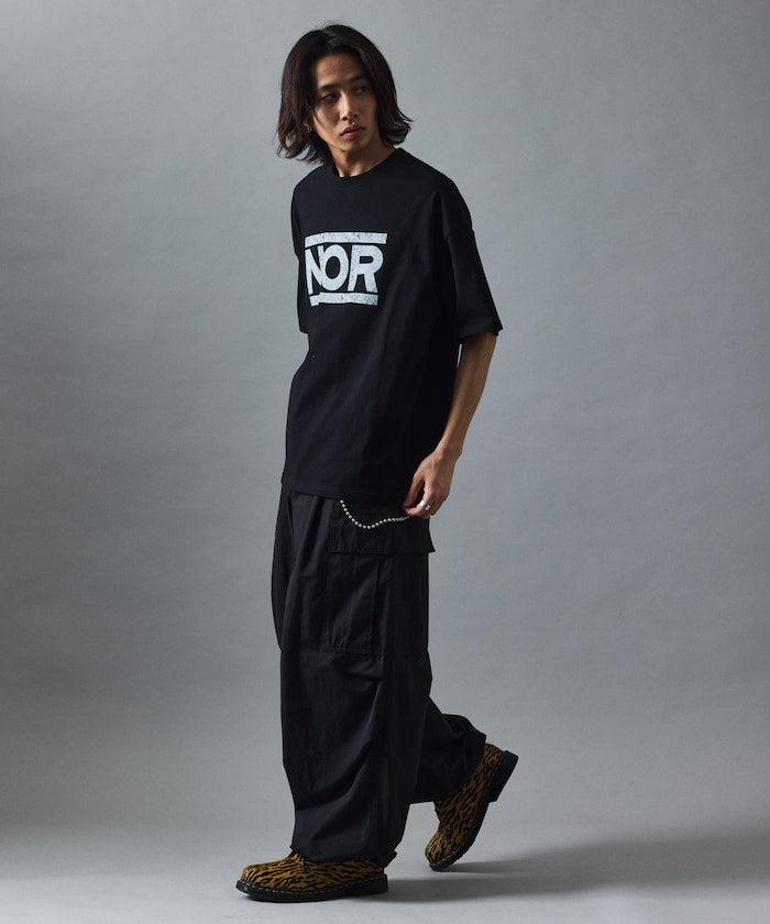 . 🇯🇵 NOR x FREAK'S STORE 裂紋印花 Tee