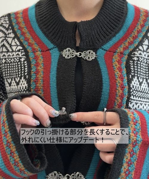 🇯🇵JS ❤︎ 金屬鉤開襟衫