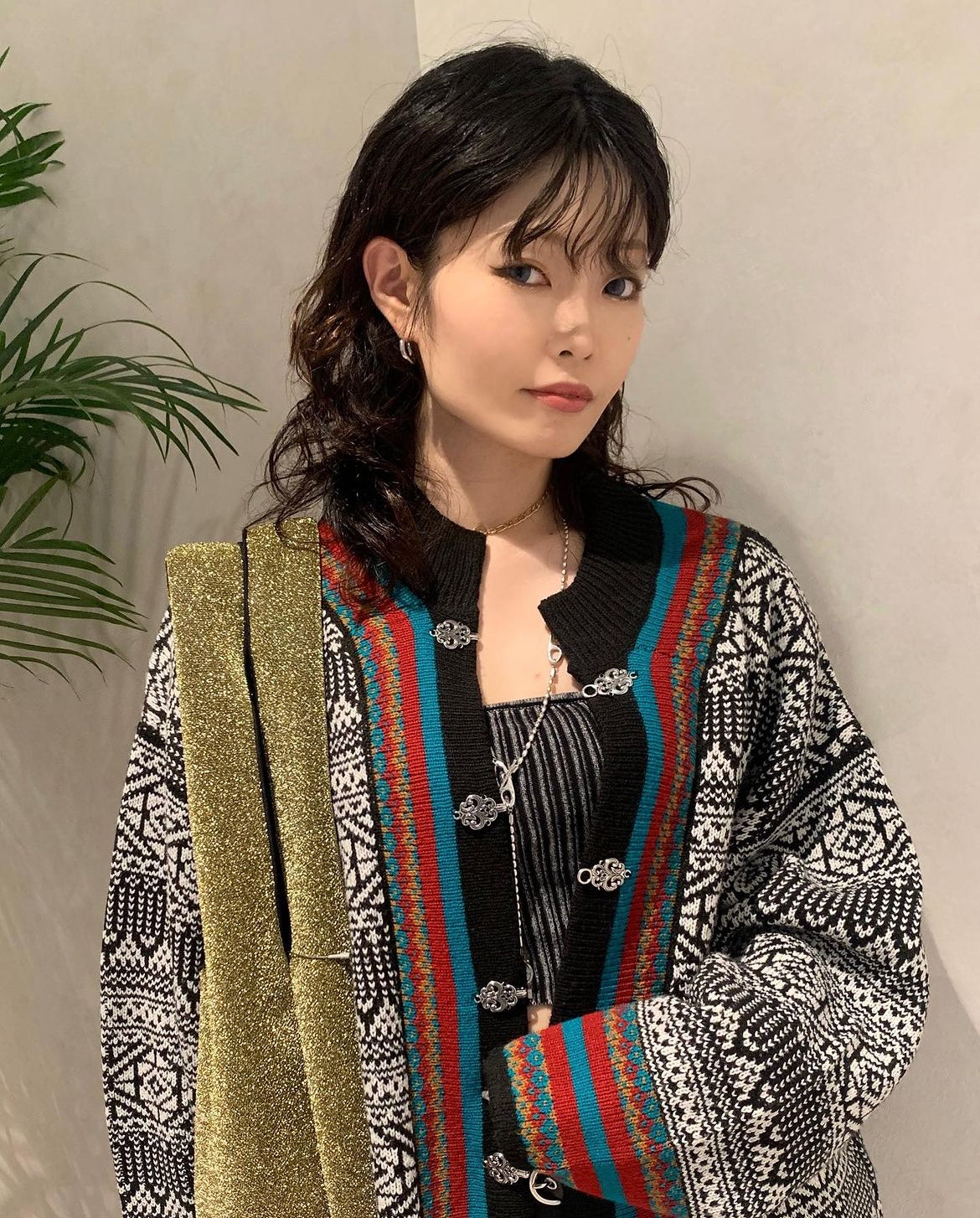 🇯🇵JS ❤︎ 金屬鉤開襟衫