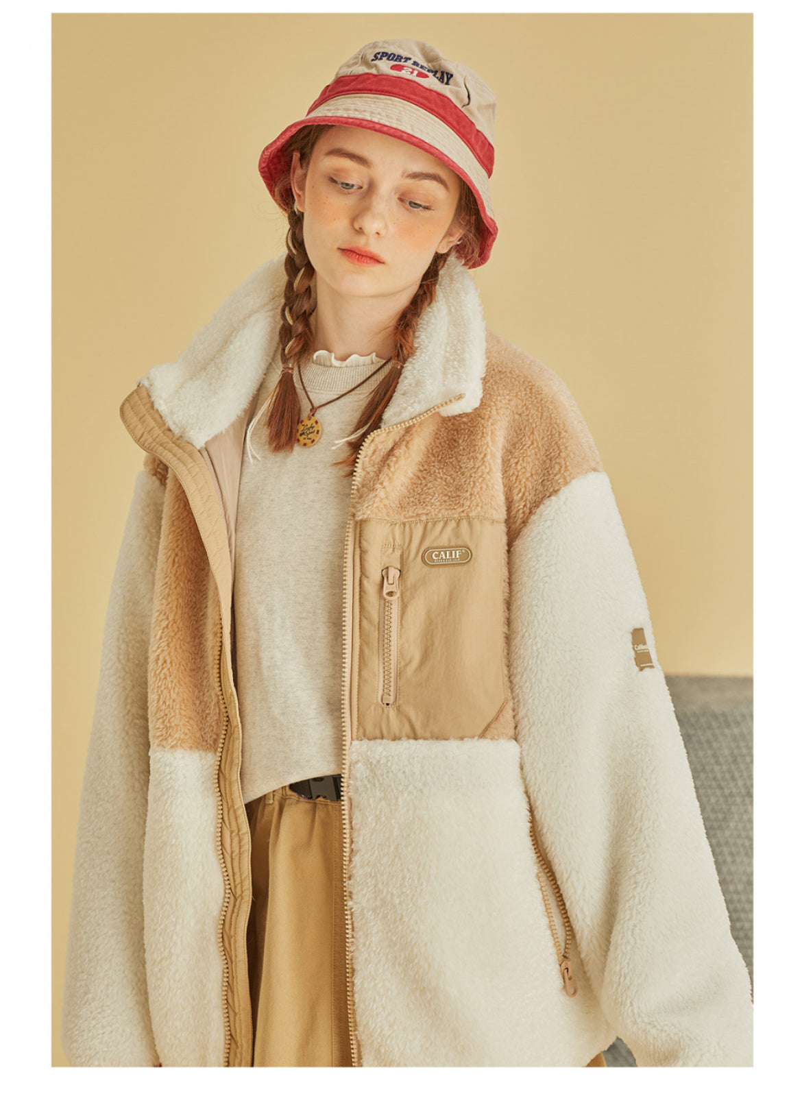 🇰🇷 WHO.A.U《Uni Dumble Zip Up》