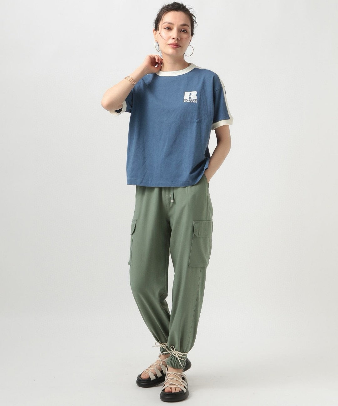 🇯🇵 RUSSELL | 撞色 TEE