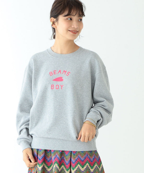 BE🅰️MS BOY / HEART LOGO SWEATER
