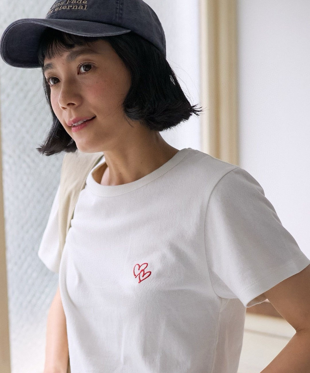 🇯🇵 FREAK'S STORE / 心心刺繍 Tシャツ