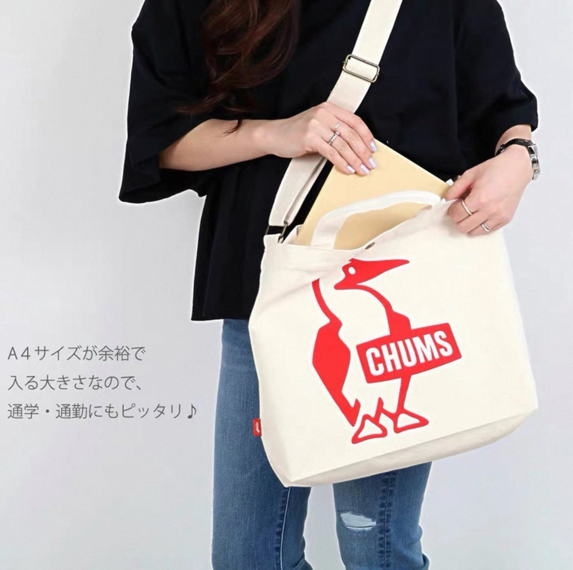 🇯🇵CHUMS 《body canvas shoulder bag》