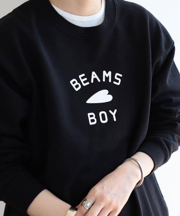 BE🅰️MS BOY / HEART LOGO SWEATER