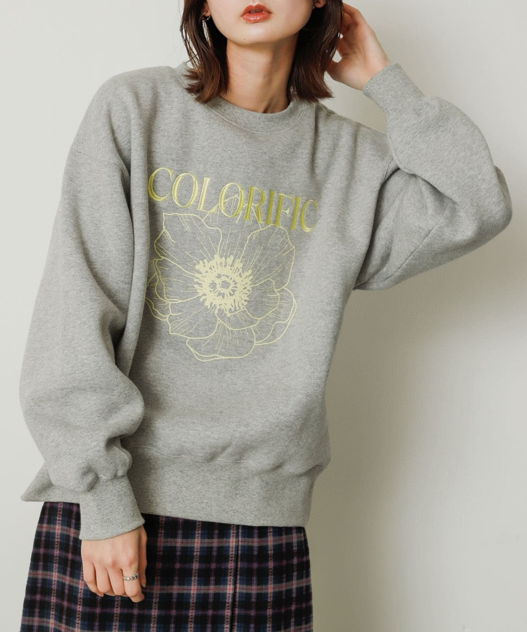 🇯🇵 URBAN RESEARCH《花花刺繍衛衣》