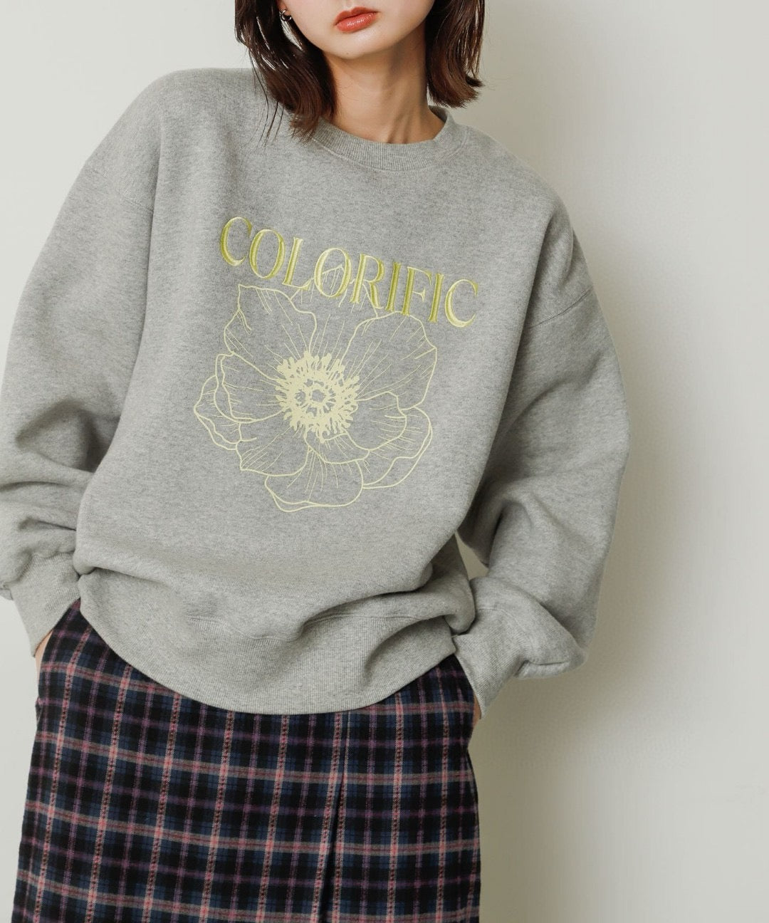 🇯🇵 URBAN RESEARCH《花花刺繍衛衣》